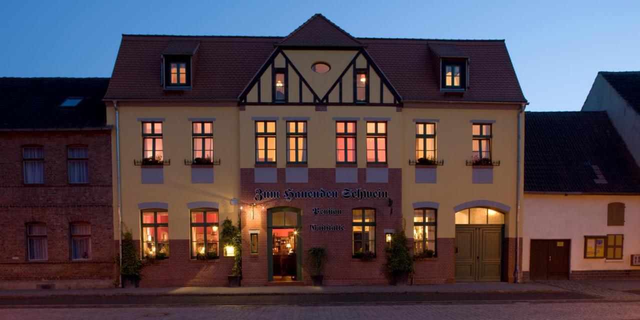 Gasthaus Und Pension "Zum Hauenden Schwein" Wörlitz المظهر الخارجي الصورة